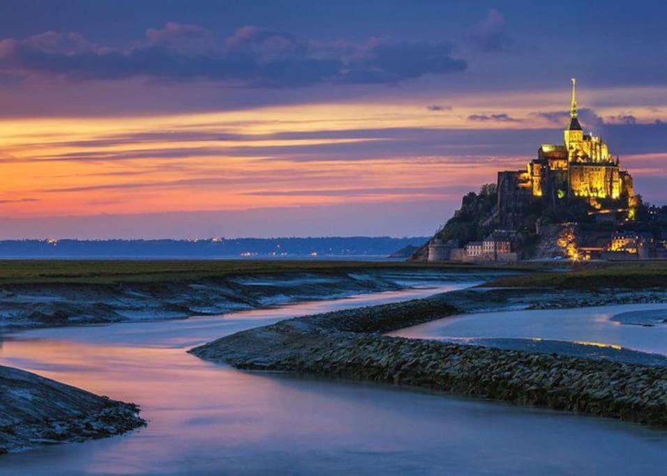 Maison Bord De Mer Individuel Gouville-sur-Mer Exteriér fotografie