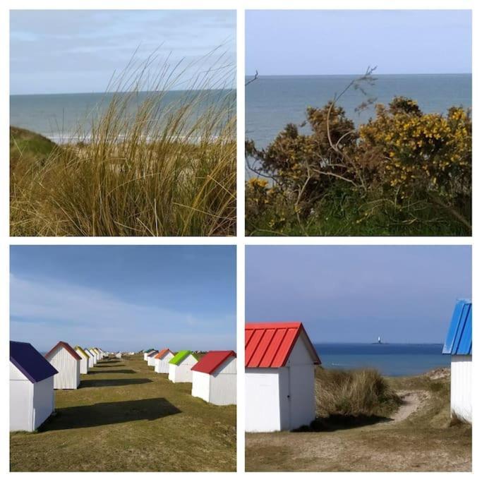 Maison Bord De Mer Individuel Gouville-sur-Mer Exteriér fotografie