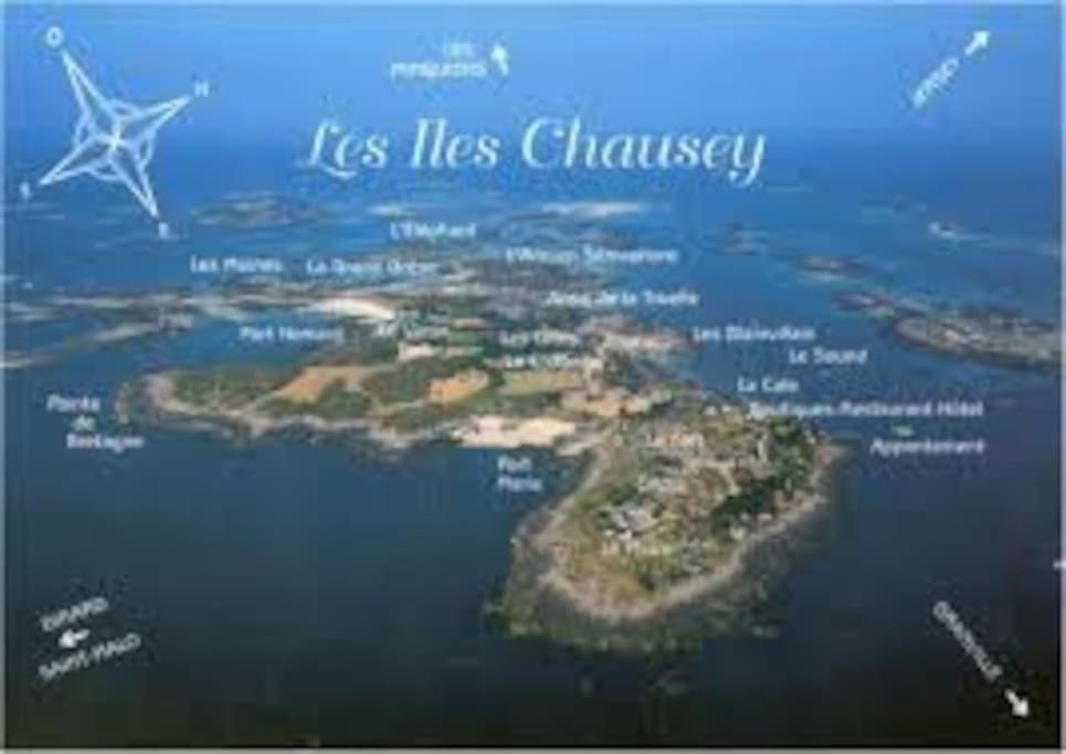 Maison Bord De Mer Individuel Gouville-sur-Mer Exteriér fotografie